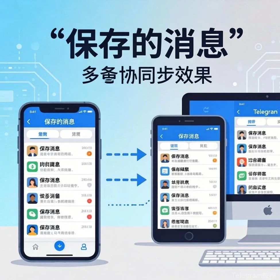 Telegram操作技巧教程配图 - 复制、转发与收藏：Telegram内容管理的日常
