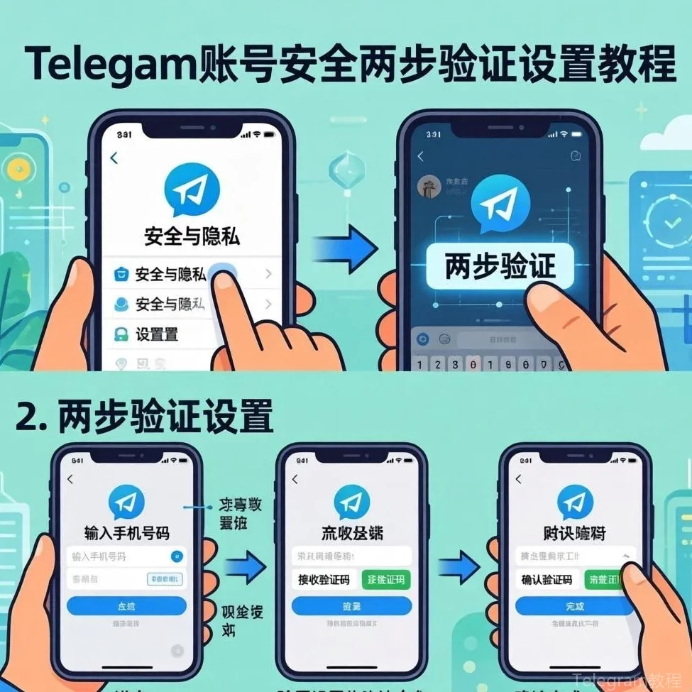 Telegram疑难解答教程配图 - Telegram手机号换了：账号迁移与绑定教程